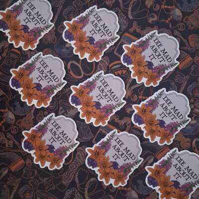 Die mad sticker