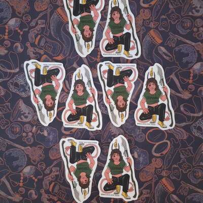 The loke sticker (i am a criminal) sticker