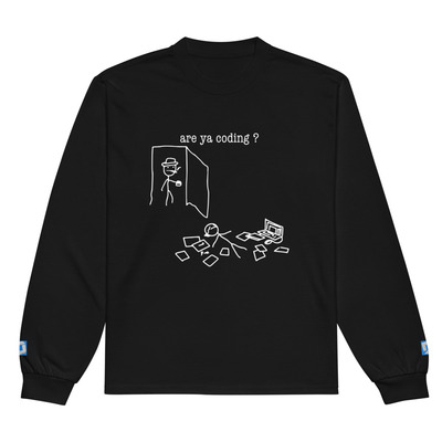 Are ya coding backend dev long sleeve