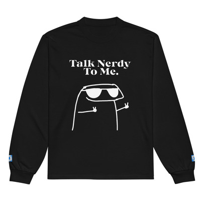 Talk nerdy full-stack dev long sleeve