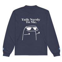 Talk Nerdy Full-stack Dev Long Sleeve - Thumbnail 2