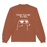 Talk Nerdy Full-stack Dev Long Sleeve - Thumbnail 4