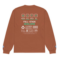 Talk Nerdy Full-stack Dev Long Sleeve - Thumbnail 5