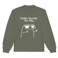Talk Nerdy Full-stack Dev Long Sleeve - Thumbnail 6