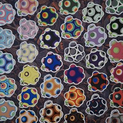 Katamari pride stickers