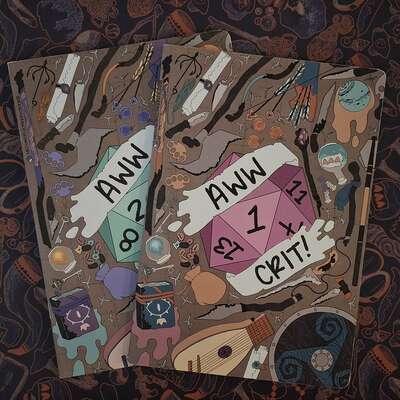 Ttrpg character one shot notebooks