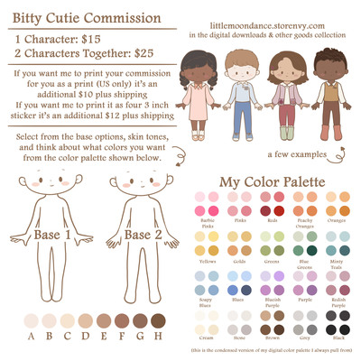 Bitty Cutie Commission