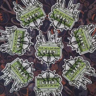 Tma good listener sticker