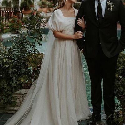 Long wedding dresses, boho bridal gowns，1912 - Thumbnail 1