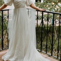 Long Wedding Dresses, Boho Bridal Gowns，1912 - Thumbnail 1