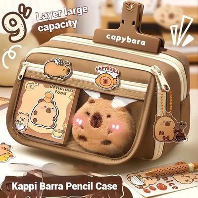 9 Layers Capybara Pencil Case