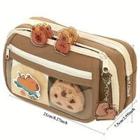 9 Layers Capybara Pencil Case - Thumbnail 6