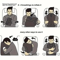 Inflatable Travel Pillow – Compact, Comfortable & Ergonomic Design  - Thumbnail 1