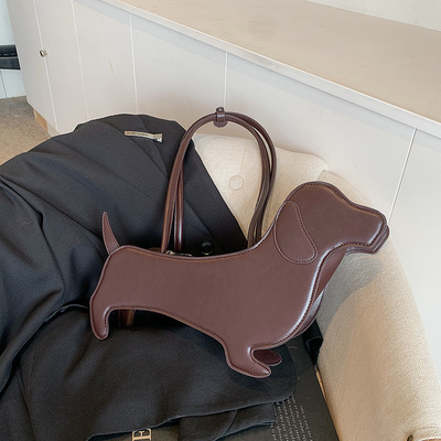 Daschund Dog Shape Bag Handbag