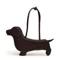 Daschund Dog Shape Bag Handbag - Thumbnail 5