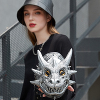 3D Dragon Head Shoulder Bag - Thumbnail 3