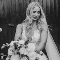 Elegant Ball Gown Lace Appliques Tulle Wedding Dress Bridal Gowns Wedding Gown - Thumbnail 2