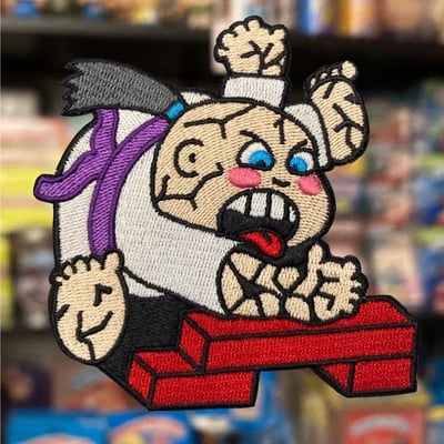 Garbage patch kids karate kate patch (iron-on)