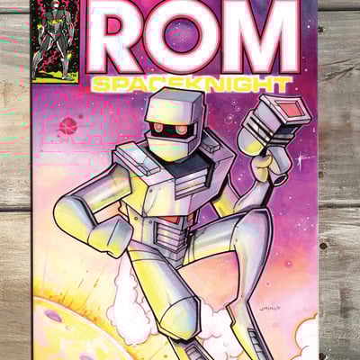 Rom sketch cover original art