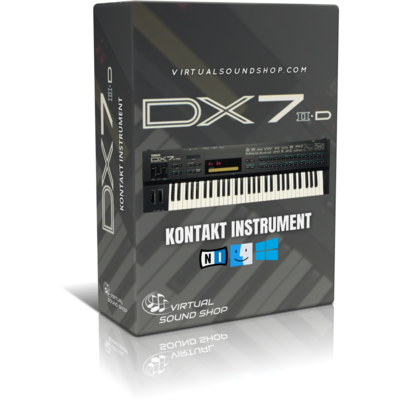 Dx7ii kontakt library virtual instrument nki vst software