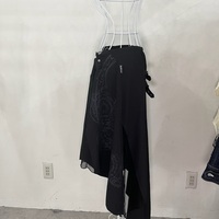 OZZ CROCE Black Asymmetrical Skirt - Thumbnail 2