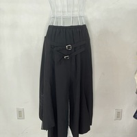 OZZ CROCE Black Asymmetrical Skirt - Thumbnail 3