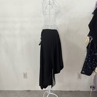 OZZ CROCE Black Asymmetrical Skirt - Thumbnail 4