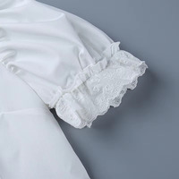 Gothic Dolly White Blouse - Thumbnail 7