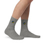 Python Programmer Embroidered Socks-3