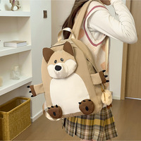 3D Cartoon Fox Backpack - Thumbnail 4