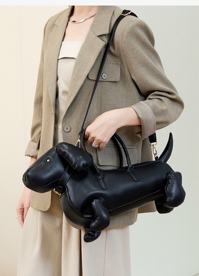 Black Dachshund Dog Bag