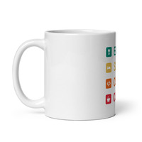 Nerdy Programmer Mug White Glossy - Thumbnail 2