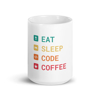 Nerdy Programmer Mug White Glossy - Thumbnail 6