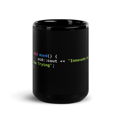 Black nerdy programmer mugs