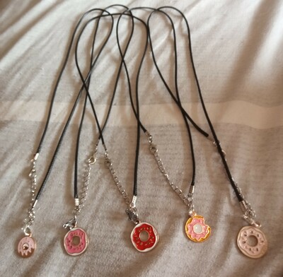 Donut Themed Necklaces 