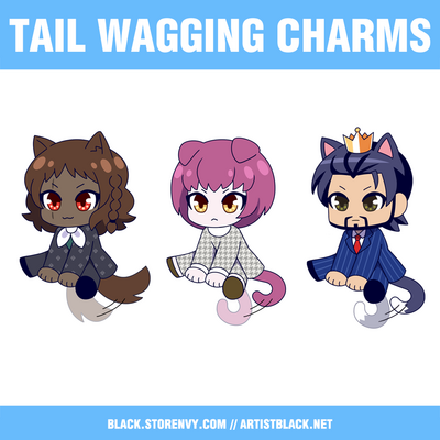 Tail Wagging Charms
