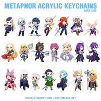 Metaphor Acrylic Keychains - Thumbnail 1