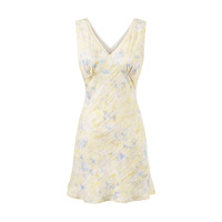 Sexy V-neck tie waist casual dress - Thumbnail 1