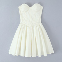 Clear back strappy tube dress Tutu skirt - Thumbnail 3