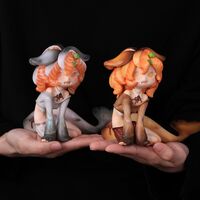 Bishoujo ArTToy by Weartdoing "Salmon Fairies-Silver"  - Thumbnail 7