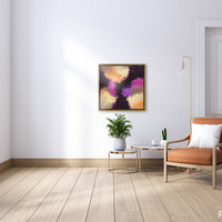 Metropolis - Orange Red-Violet Deep Purple Abstract - Thumbnail 3