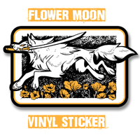 Flower Moon Sticker - Thumbnail 1