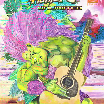 Blanka on street fighter unlimited sketchcover