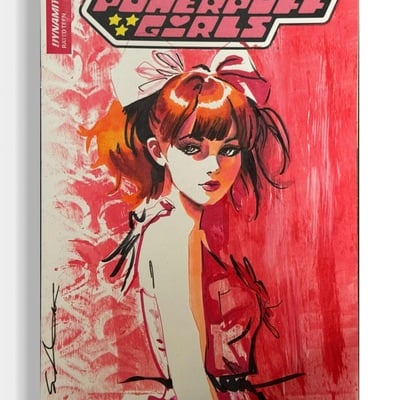 Powerpuff girl sketchcover