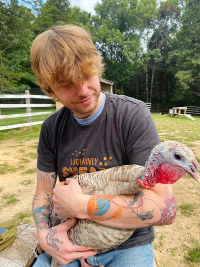 I Solemnly Swear That I Will Protect Animals Cotton Tee