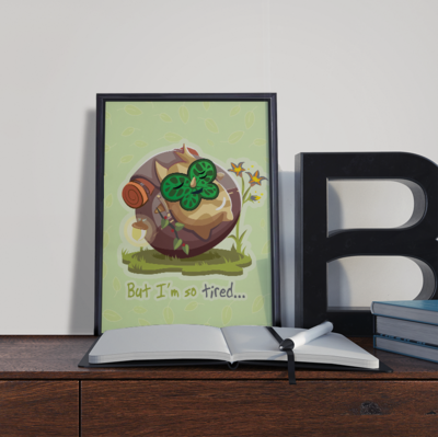 I'm So Tired.. | Korok Poster Print
