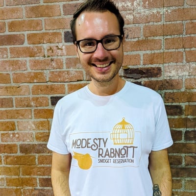 Modesty rabnott snidget reservation cotton tee