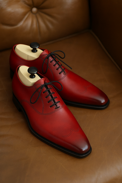 Grat Britian Edition Highly Designed Wingtoe Formal Dress Shoes For Mens