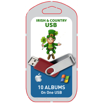 Irish & country music usb