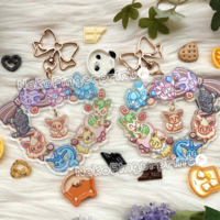 Eevolution - Cookie Party - Acrylic Keychain - Thumbnail 1